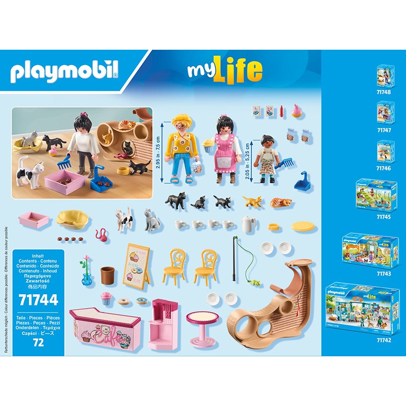 Playmobil City Life 71744 - Cafetaria para Gatos - Imagem 1