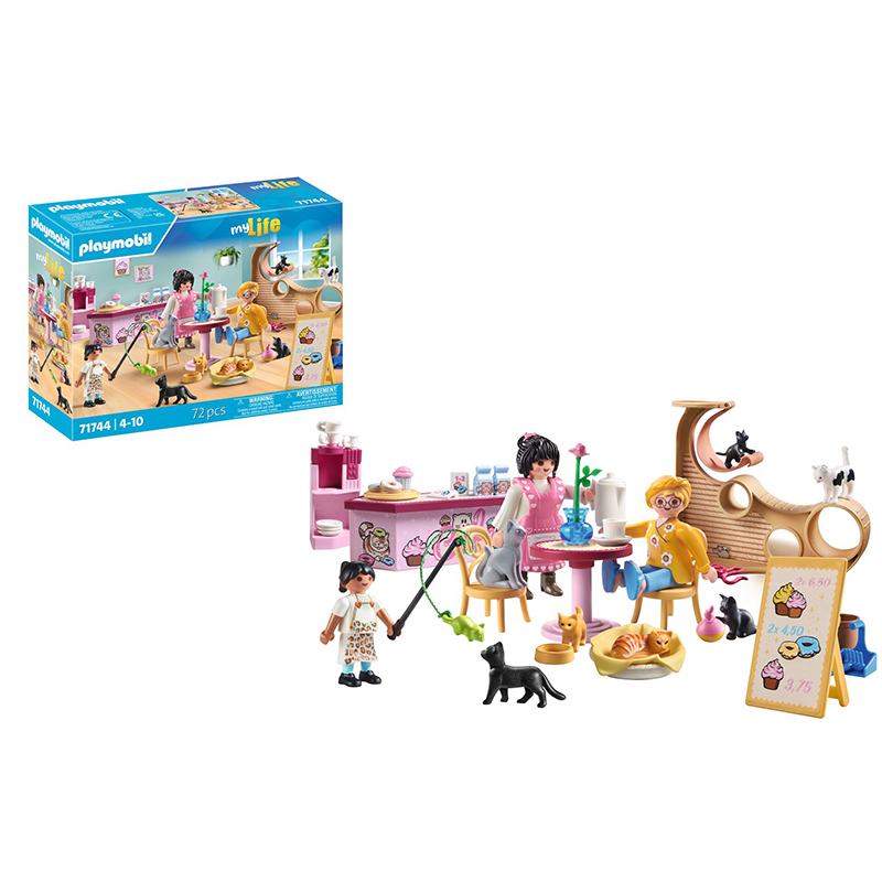 Playmobil City Life 71744 - Cafetaria para Gatos - Imagem 2