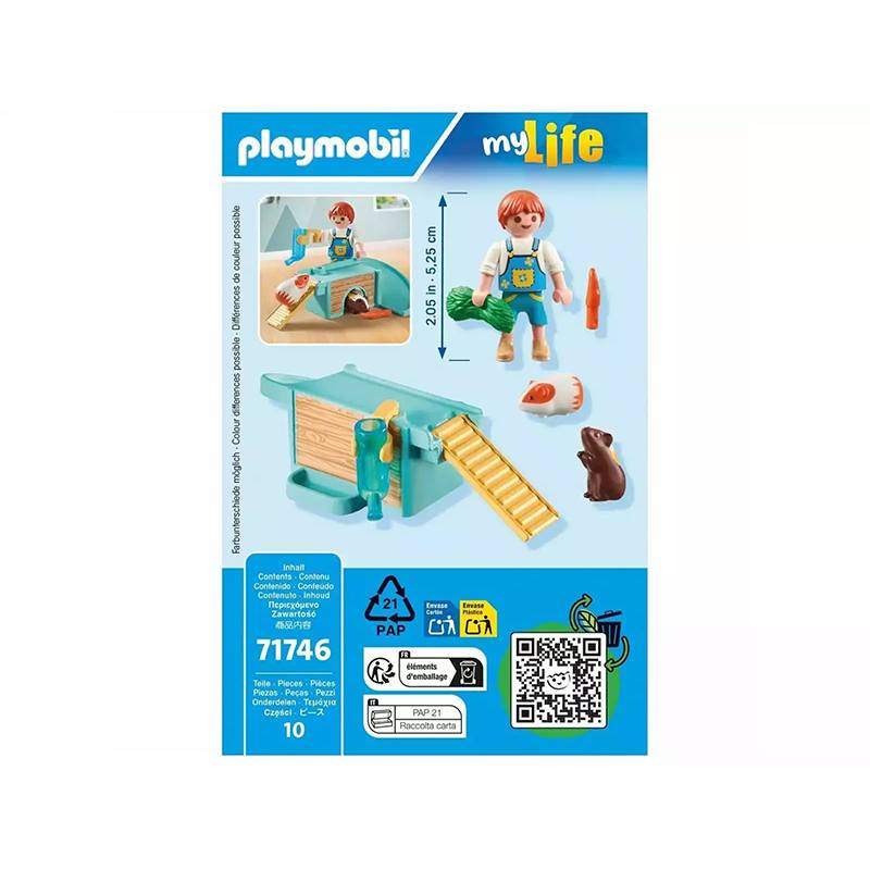 Playmobil My Life 71746 - Casa para cobayas - Imagen 1