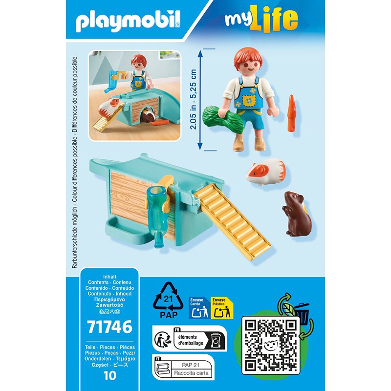 Playmobil My Life 71746 - Casa para cobayas - Imagen 2