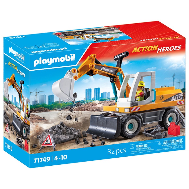 Playmobil City Action 71749 - Escavadora Grande
