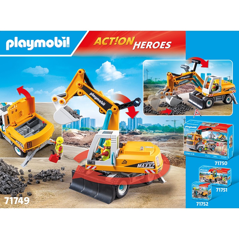 Playmobil City Action 71749 - Excavadora Grande - Imagen 1