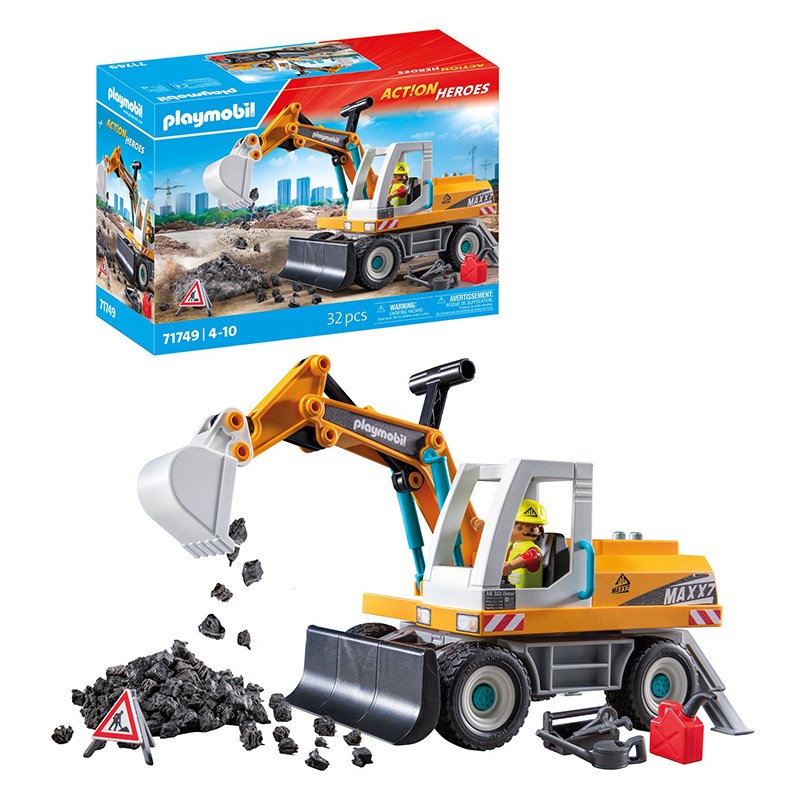 Playmobil City Action 71749 - Excavadora Grande - Imagen 2