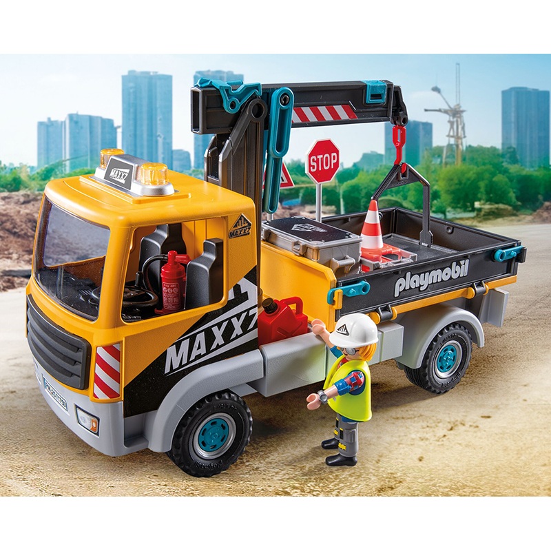Playmobil City Action 71750 - Camión de construcción con grúa - Imagen 3