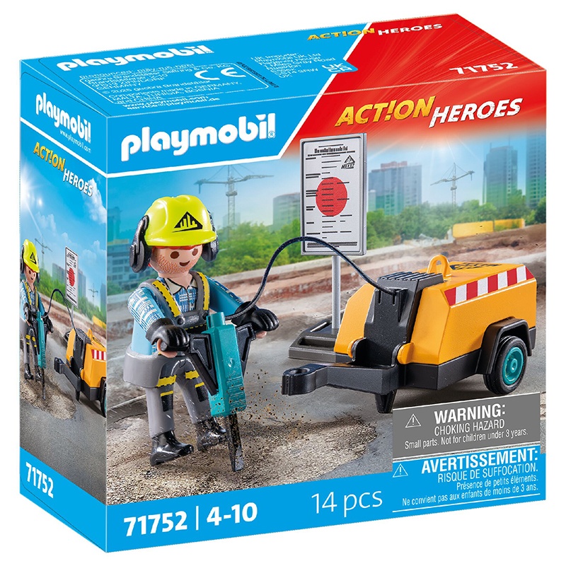 Playmobil City Action 71752 - Operário