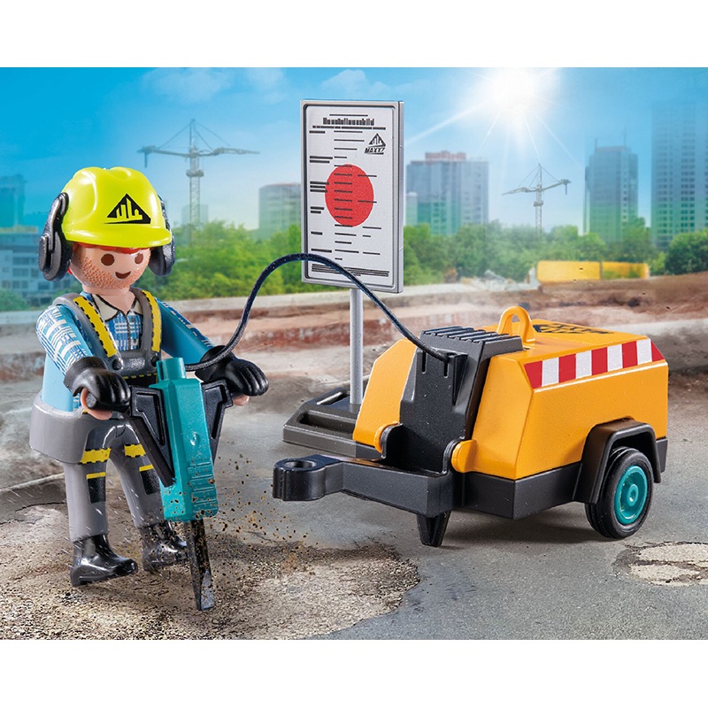 Playmobil City Action 71752 - Operário - Imagem 4