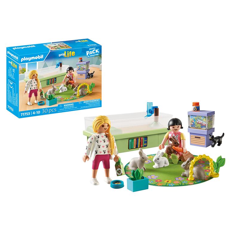 Playmobil Country 71753 - Starter Pack Familia de conejos - Imagen 1