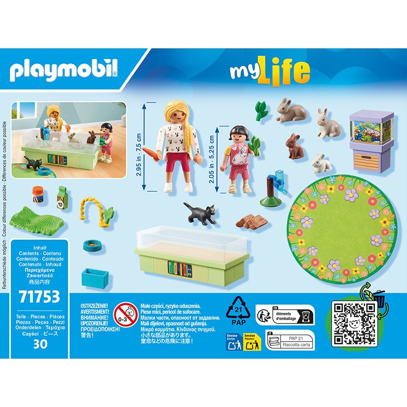 Playmobil Country 71753 - Starter Pack Familia de conejos - Imagen 2