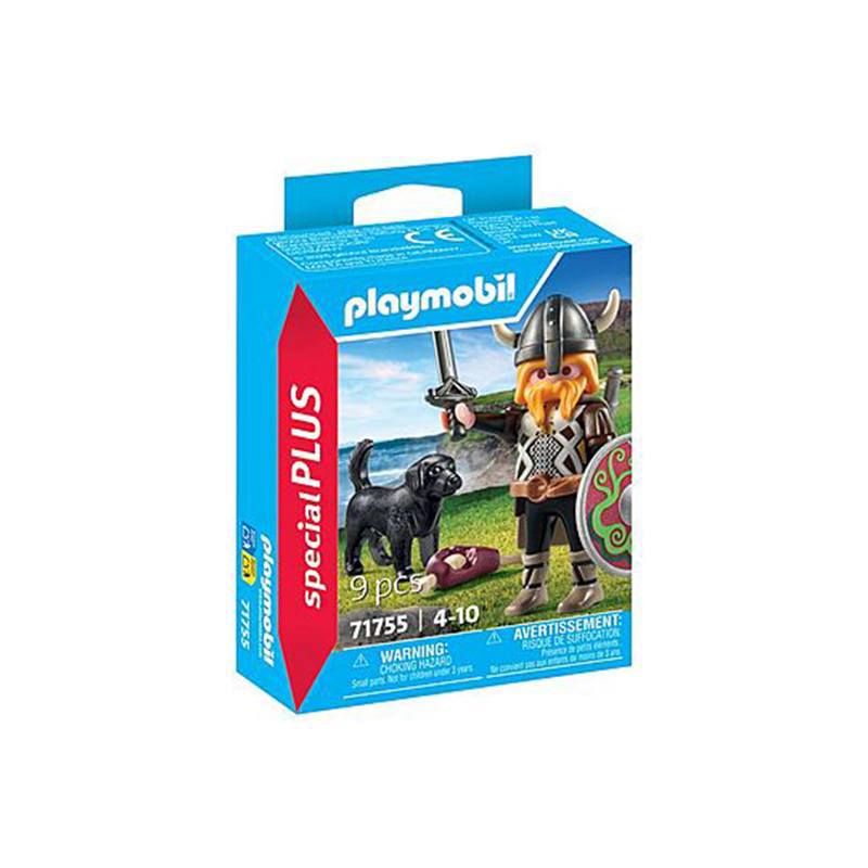Playmobil Special Plus 71755 - Viking com cão de guarda