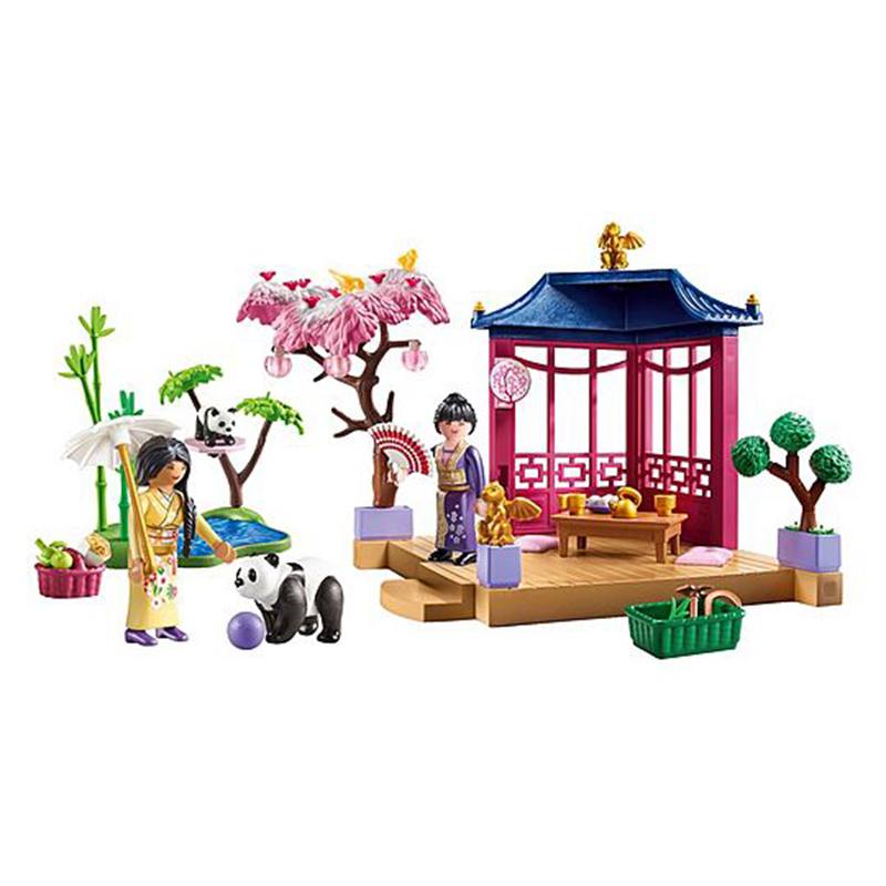 Playmobil My Life 71762 - Jardín asiático con panda - Imagen 1