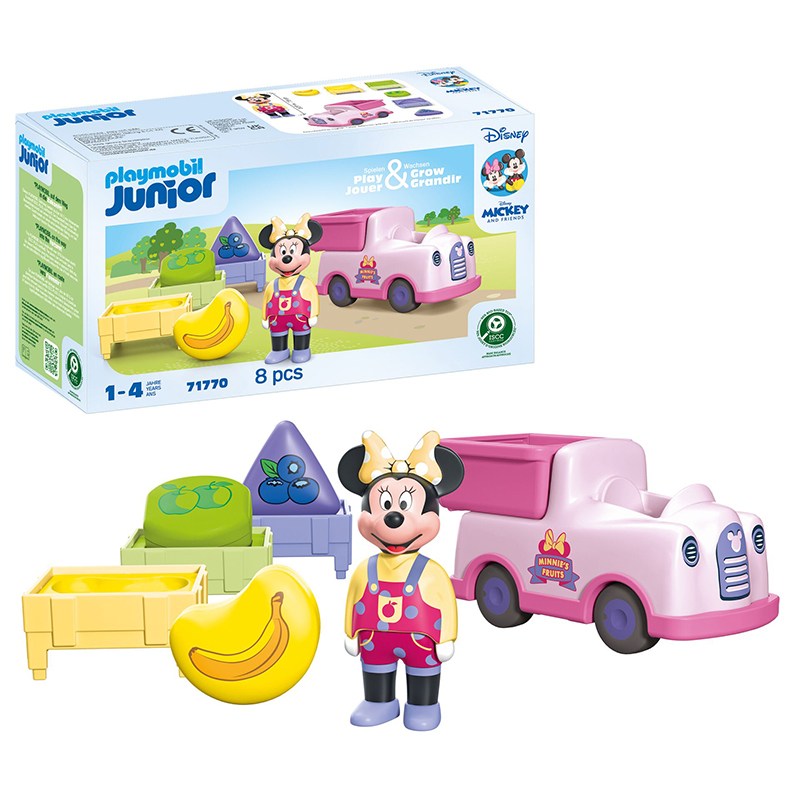 Playmobil Junior & Disney 71770 - o camião da fruta da Minnie Mouse - Imagem 1