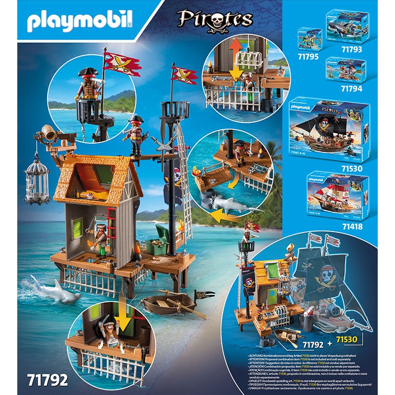 Playmobil Pirates 71792 - Puerto pirata - Imagen 2
