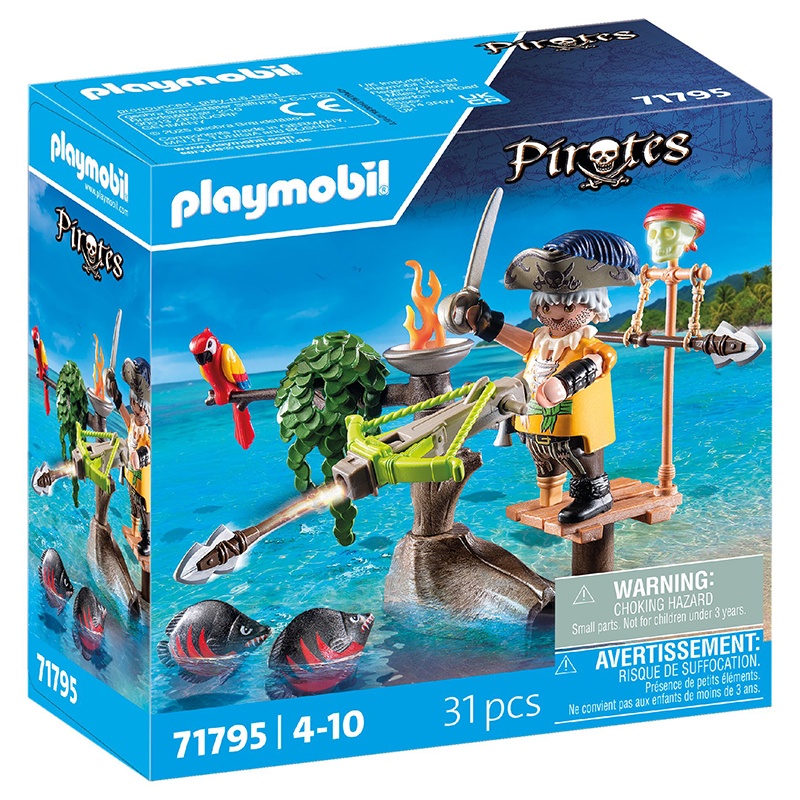 Playmobil Pirates 71795 - Pirata con ballesta