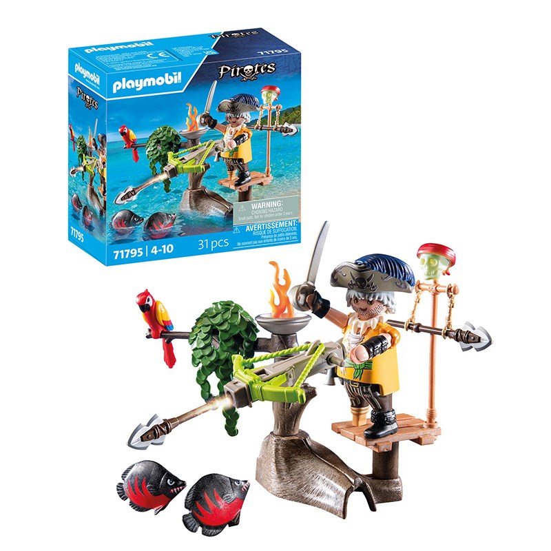 Playmobil Pirates 71795 - Pirata con ballesta - Imagen 1