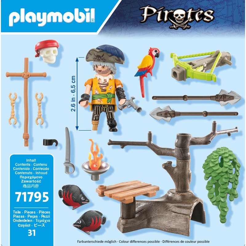 Playmobil Pirates 71795 - Pirata con ballesta - Imagen 2