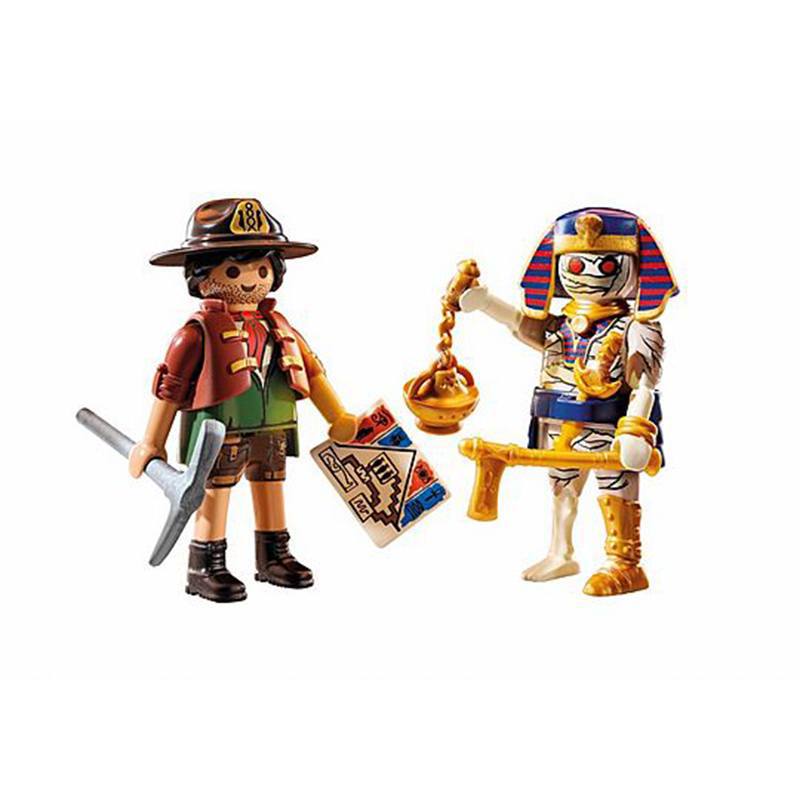Playmobil Duo Pack 71796 - Cazador de tesoro y momia - Imagen 1