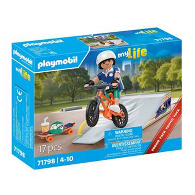 Playmobil City Life 71798 - Snowboarder com rampa