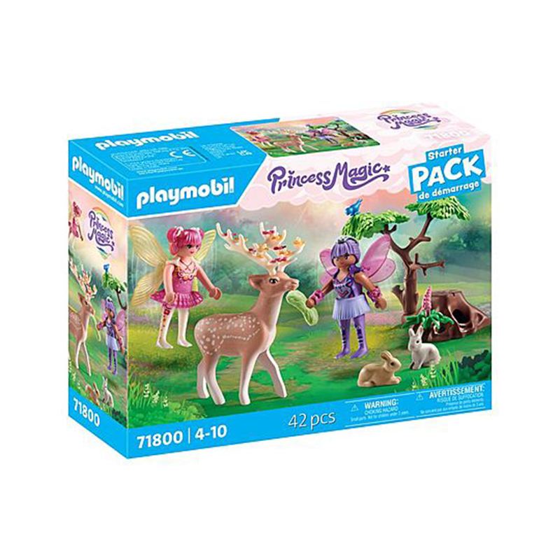 Playmobil 71800 - Starter Pack Hadas con animales del bosque