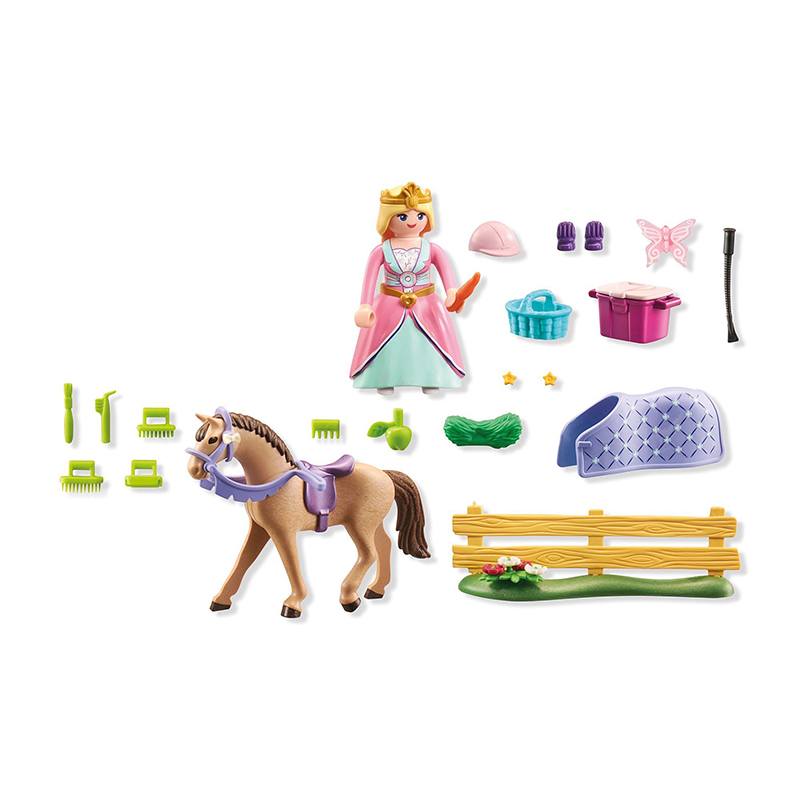Playmobil Princess Magic 71801 - Starter Pack Princesa con caballo - Imagen 1