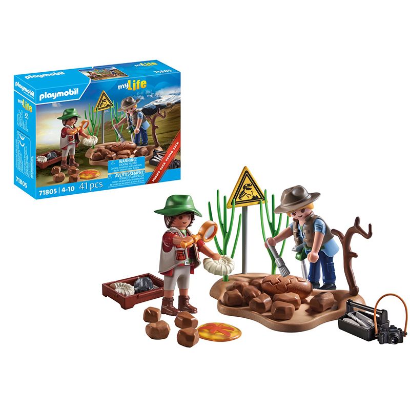 Playmobil Dinos 71805 - Escavação Paleontológica - Imagem 1