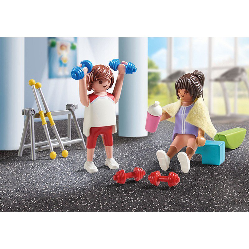 Playmobil My Life 71806 - Entrenamiento fitness