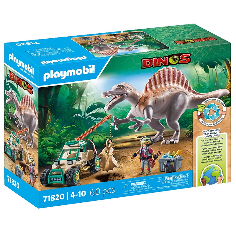 Playmobil Dinos 71820 - Ataque do espinossauro