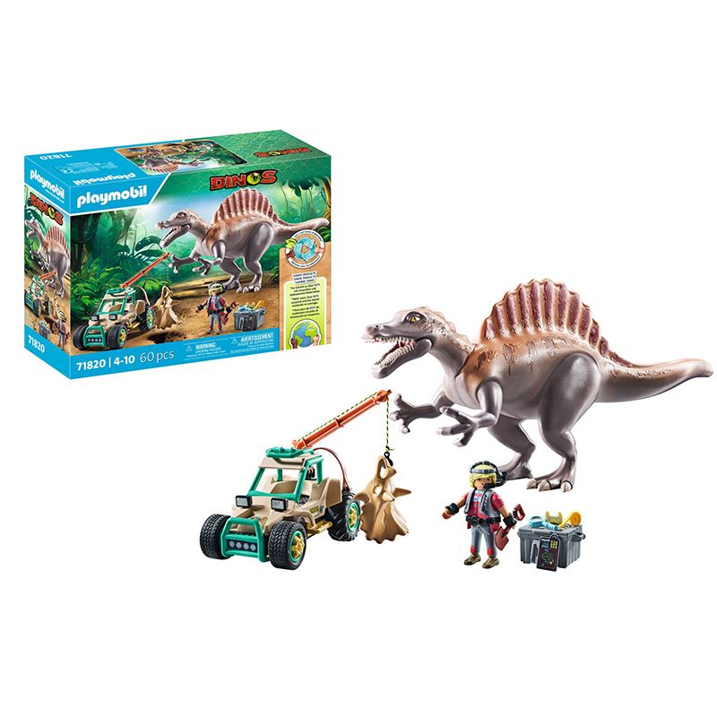 Playmobil Dinos 71820 - Ataque do espinossauro - Imagem 1