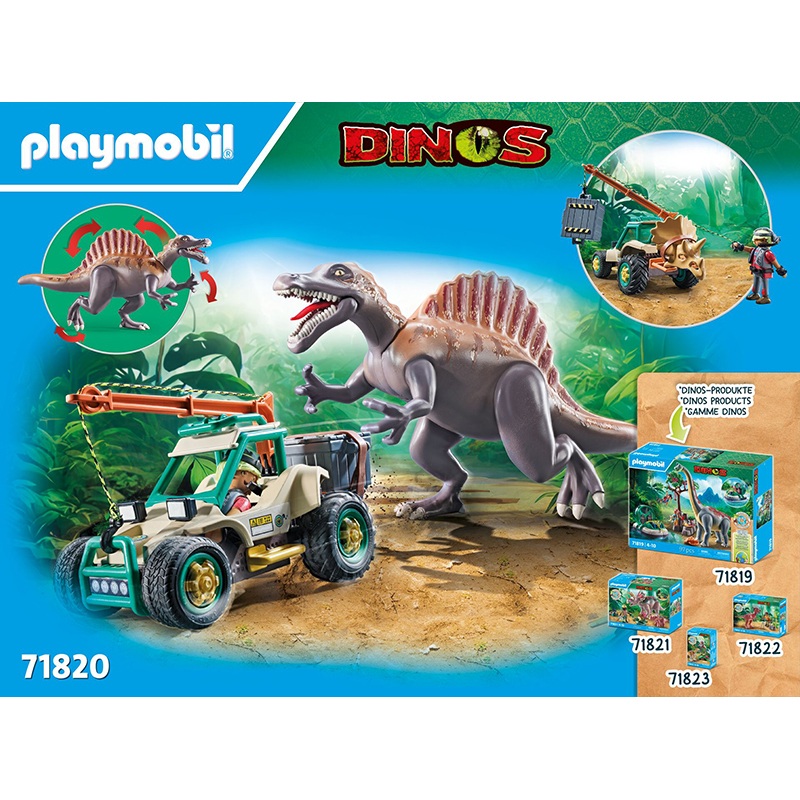 Playmobil Dinos 71820 - Ataque do espinossauro - Imagem 2