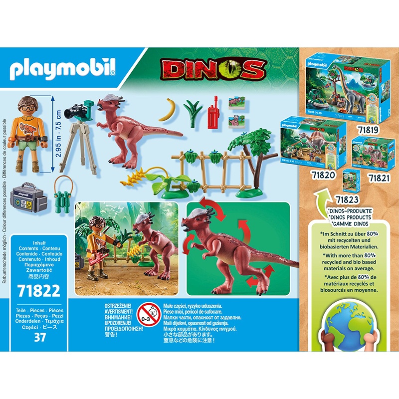 Playmobil Dinos 71822 - Observação de Stygimoloch - Imagem 2