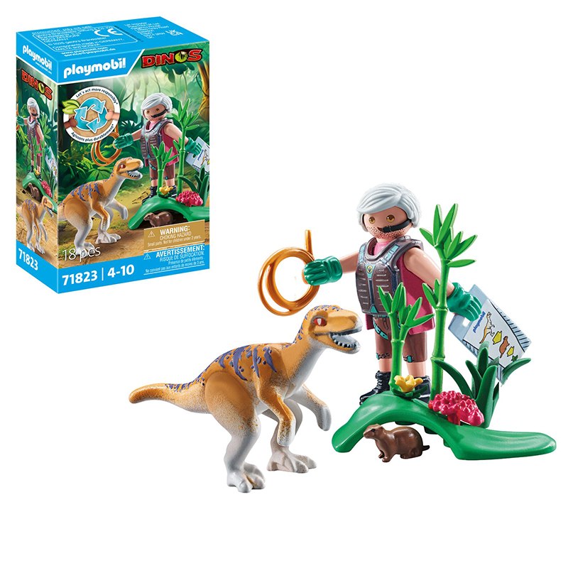 Playmobil Dinos 71823 - Velociraptor - Imagem 1