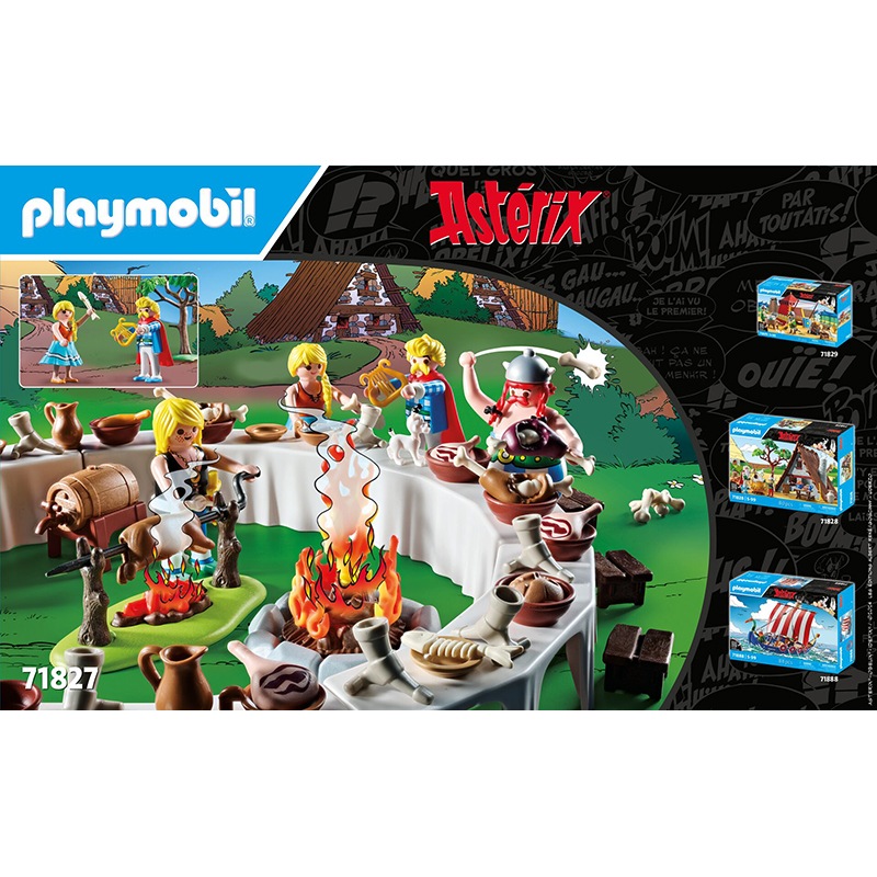 Playmobil Asterix e Obelix 71827 - Astérix: o banquete da aldeia - Imagem 3