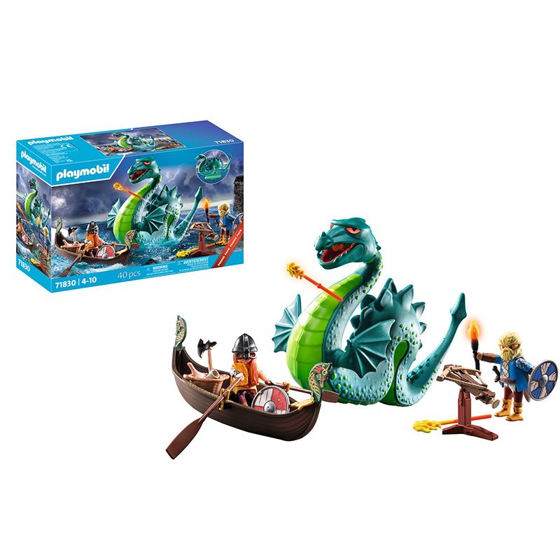 Playmobil Pirates 71830 - Vikingos con monstruo marino - Imagen 1