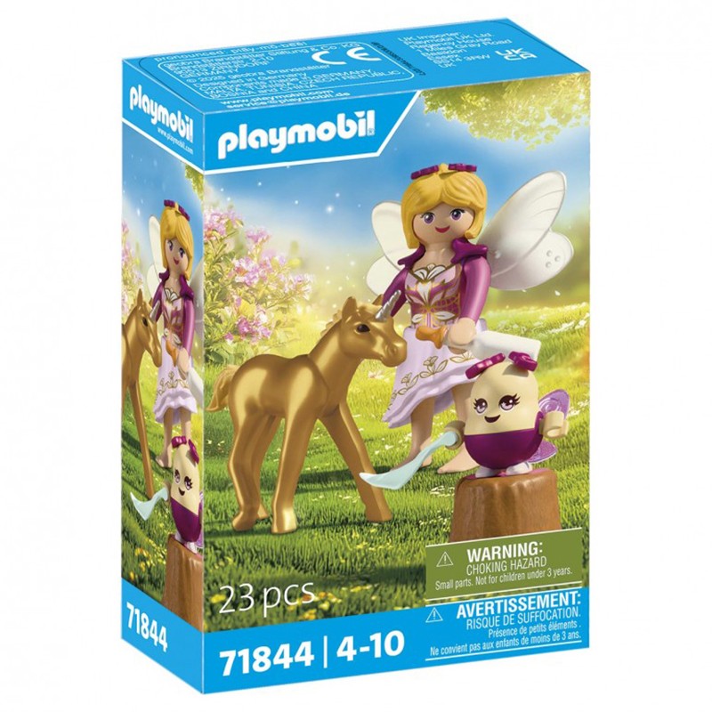 Playmobil Fairies 71844 Unicórnio Dourado e Fada JOGUIBA