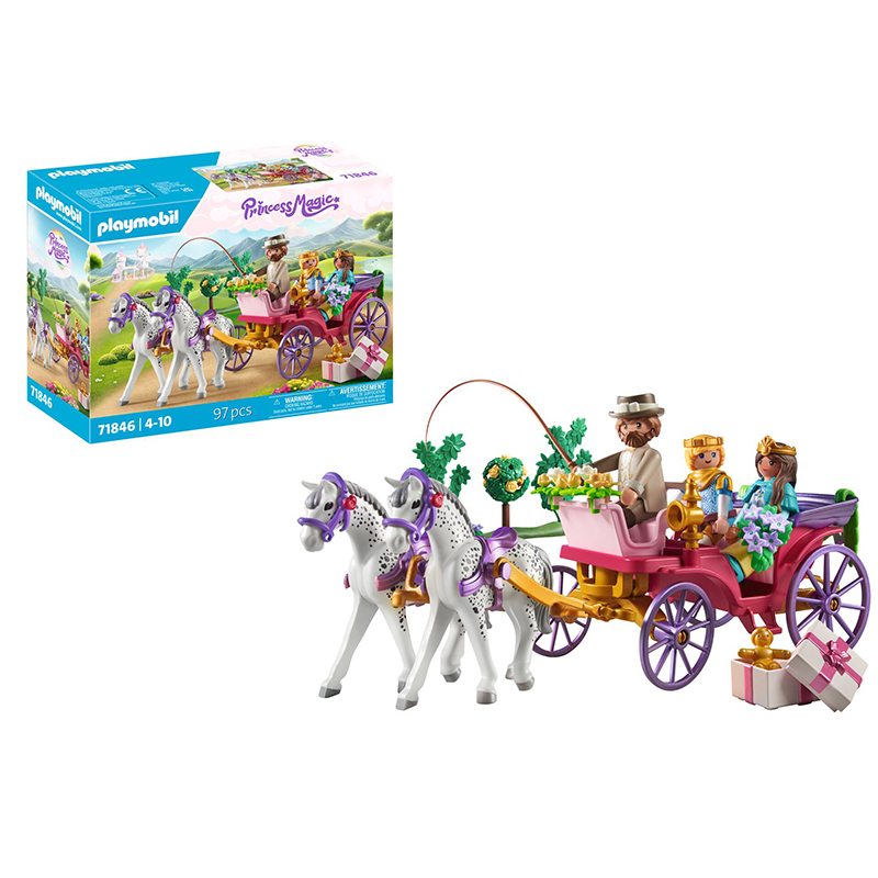 Playmobil Princess 71846 - Paseo en carruaje - Imagen 1