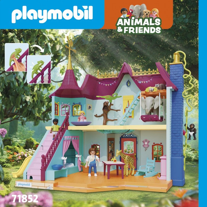 Playmobil Animales and Friends 71852 - Mansión Animales - Imagen 1