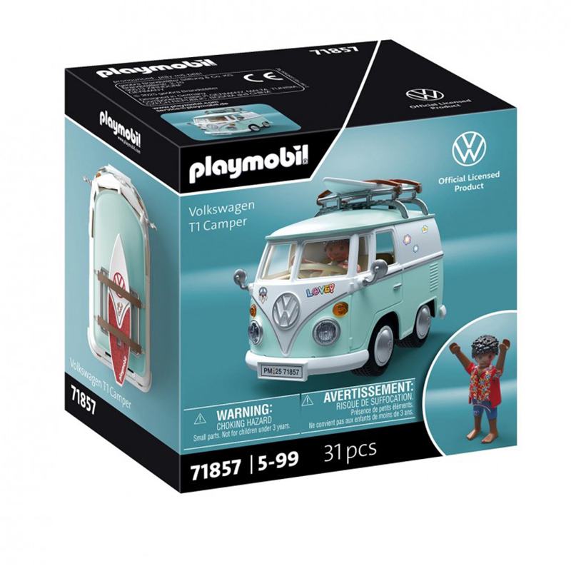 Playmobil Sports&Action 71857 - Caravana Volkswagen T1 Camper