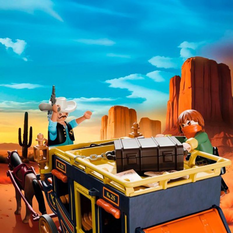 Playmobil Western 71862 - Diligência Velho Oeste - Imagem 1