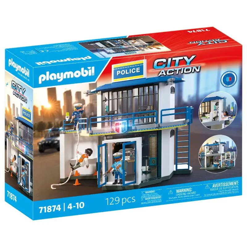 Playmobil City Action 71874 - Comisaría con Sala de investigación