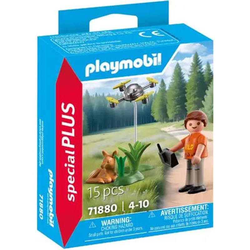 Playmobil Special Plus 71880 - Rescate Cervatillo con Dron