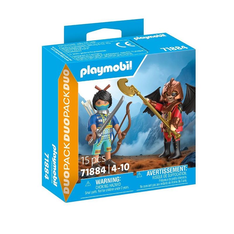 Playmobil Novelmore 71884 - Duo Pack Figuras Novelmore vs Burnham