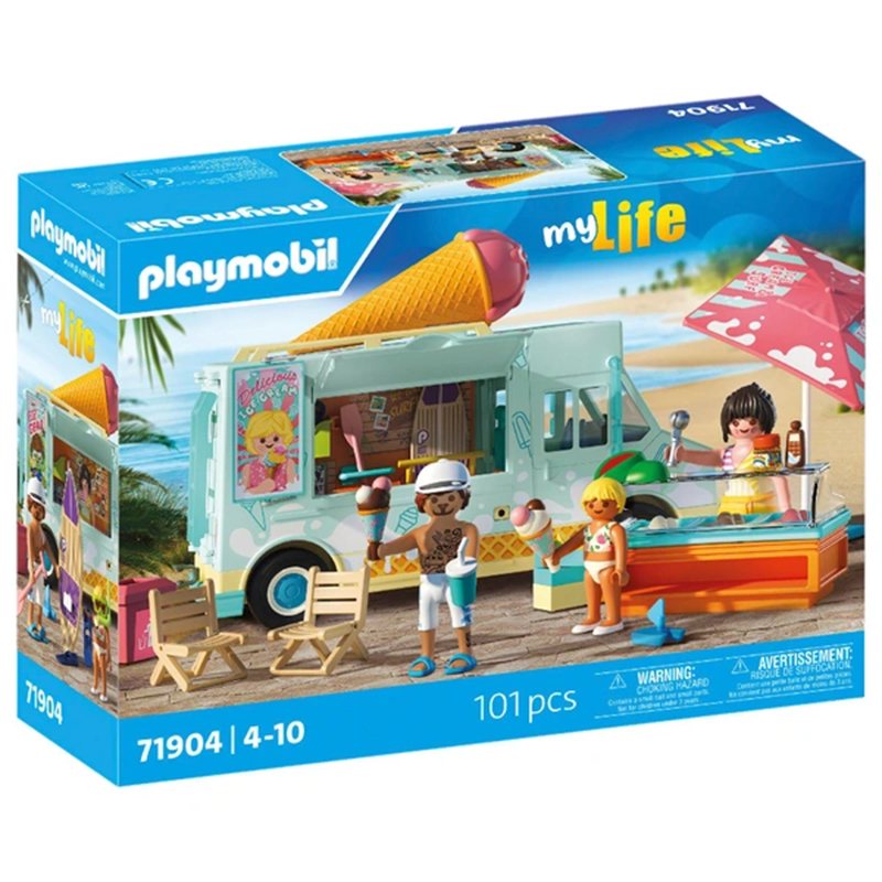 Playmobil My Life 71904 - Camião de Gelados com Loja de Surf