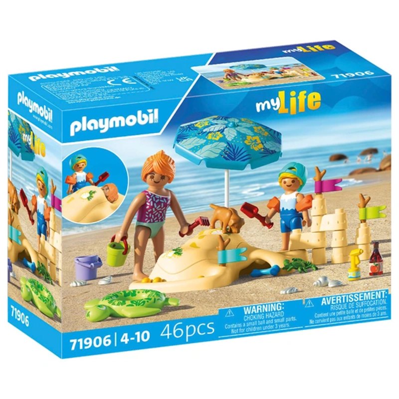 Playmobil My Life 71906 - Diversão Familiar Praia