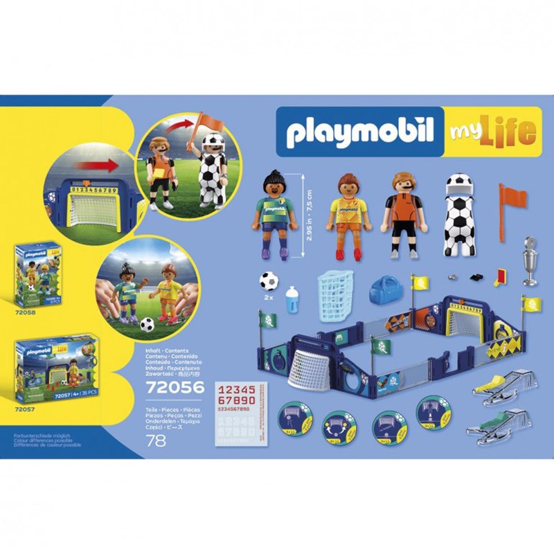 Playmobil My Life 72056 - Estadio de Fútbol - Imagen 2
