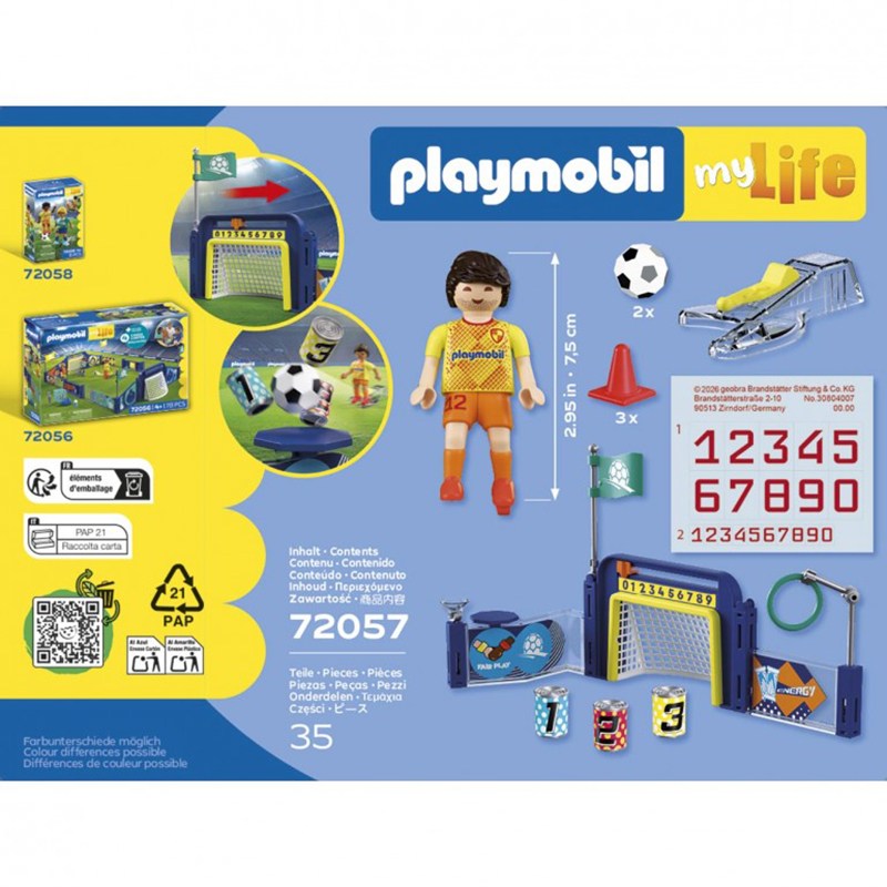 Playmobil My Life 72057 - Centro Entrenamiento Futbol - Imagen 3
