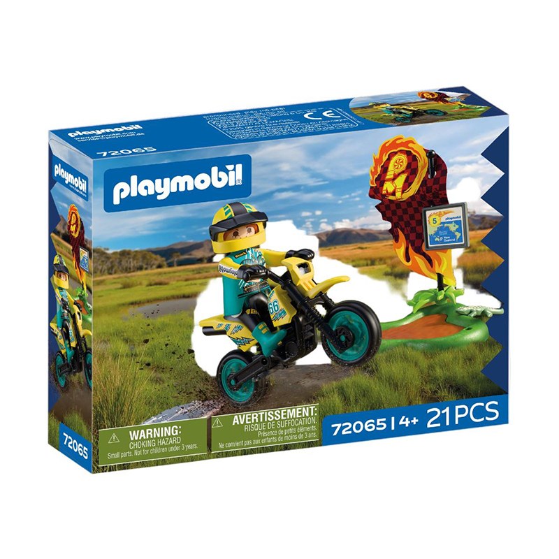 Playmobil 72065 - Moto Todoterreno