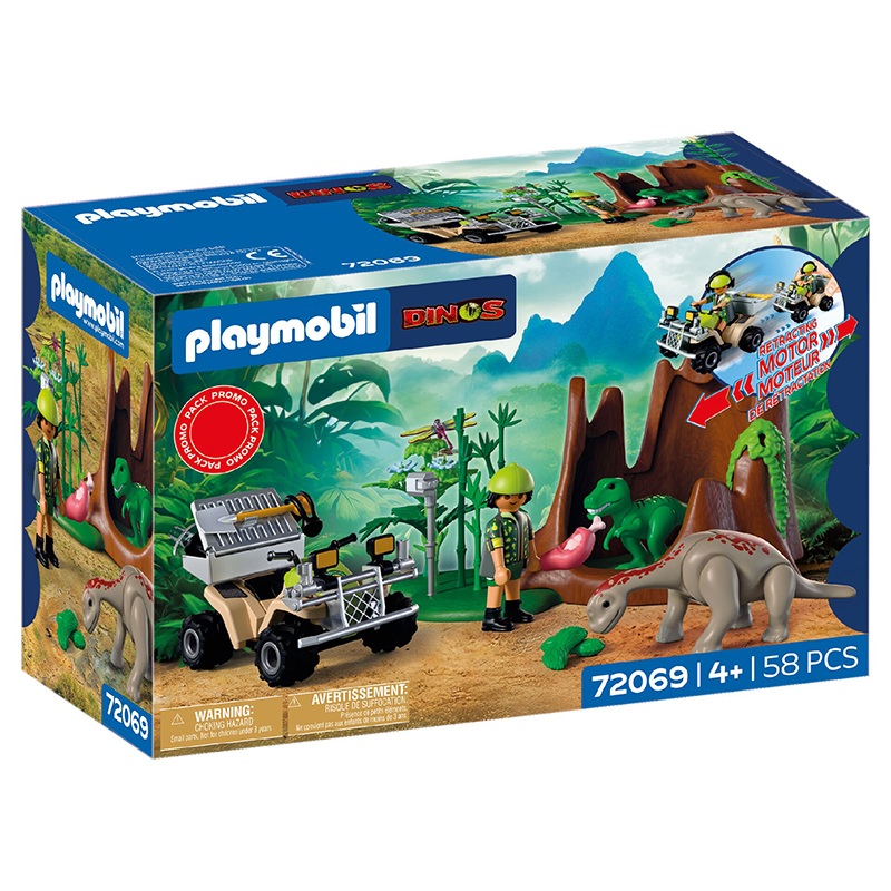 Playmobil Dinos 72069 - Escondite de Dinosaurio