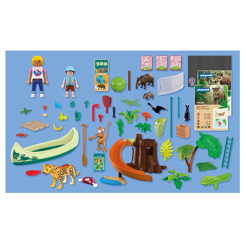 Playmobil Animals and Friends 72071 - Zoo Aventura na Selva - Imagem 1