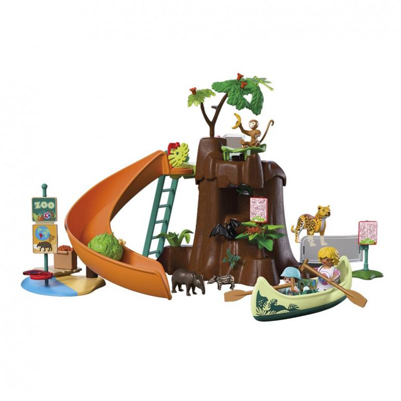 Playmobil Animals and Friends 72071 - Zoo Aventura na Selva - Imagem 2