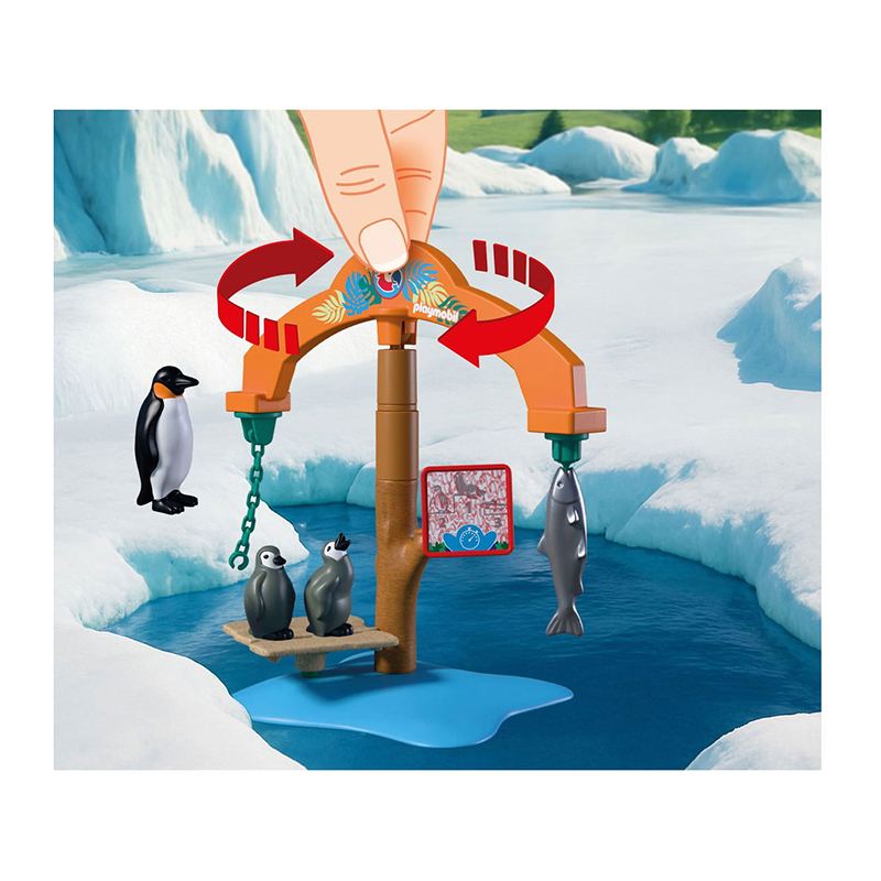 Playmobil Animals and Friends 72073 - Zoo Expedição ao Gelo - Imagem 2