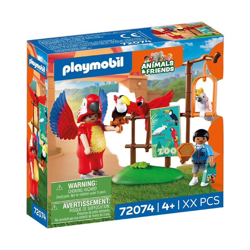 Playmobil Animals and Friends 72074 - Zoo Mascota